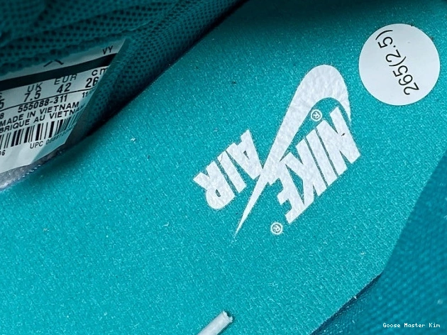 Retro Turbo Green Air 1 OG Jordan 555088-311 High 0630